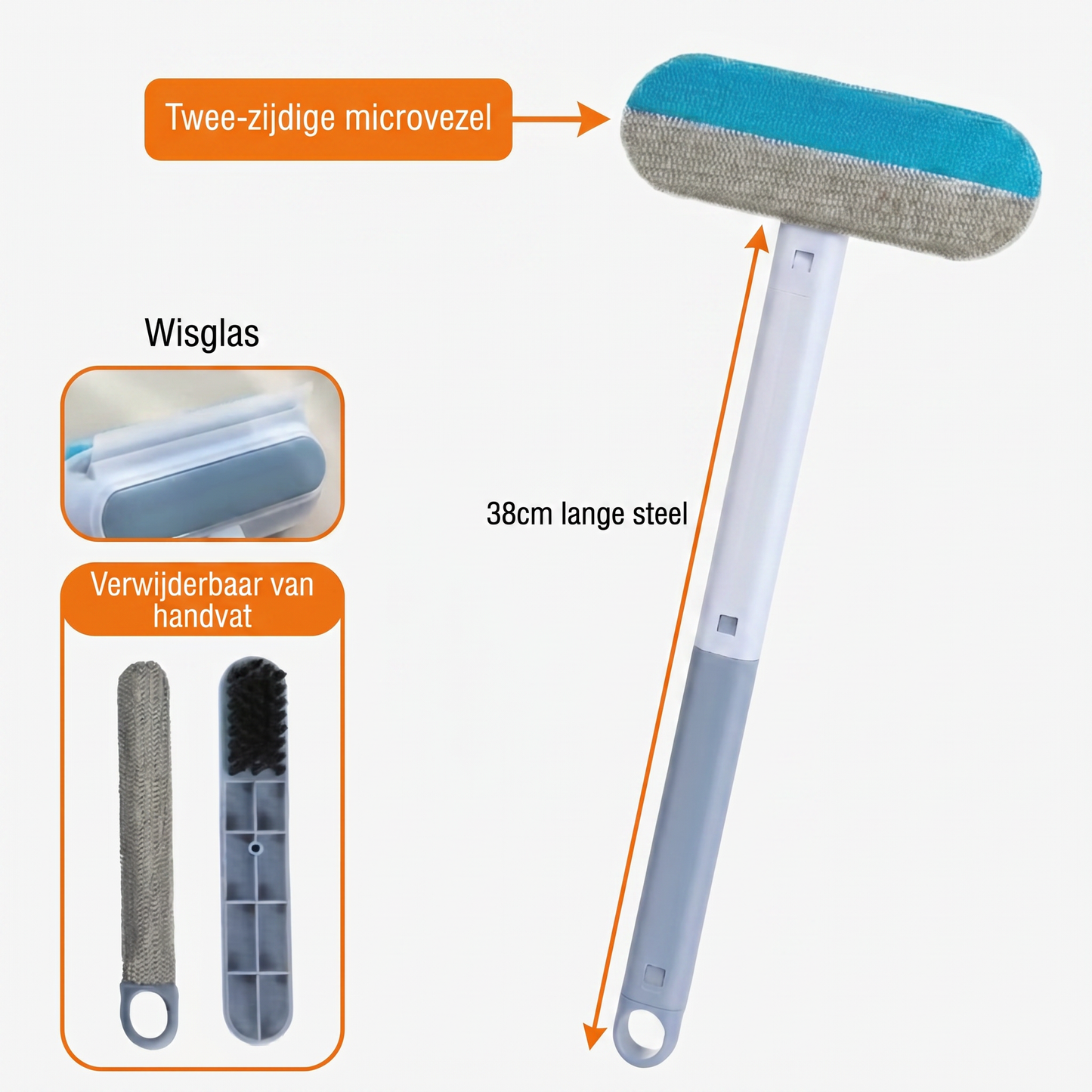 Haarverwijder Borstel — Verwijder tot 99% Dierenhaar van Bank & Kleding
