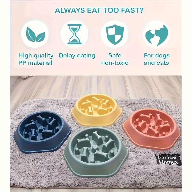Slow Feeder Kom — Voorkom Schrokken & Bevorder Gezond Eten