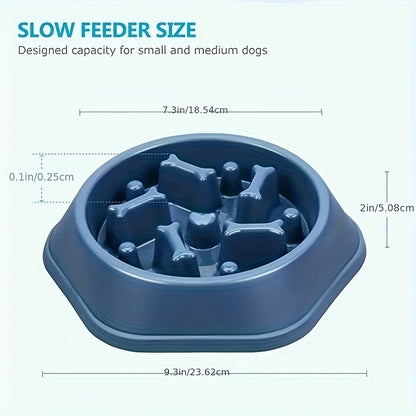 Slow Feeder Kom — Voorkom Schrokken & Bevorder Gezond Eten