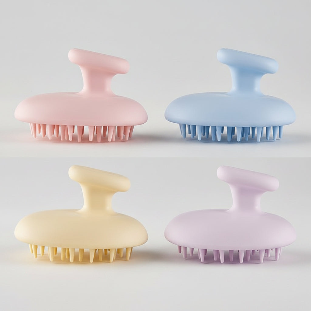 Shampoo Scrubber — Zacht Masseren & Wassen in één Beweging