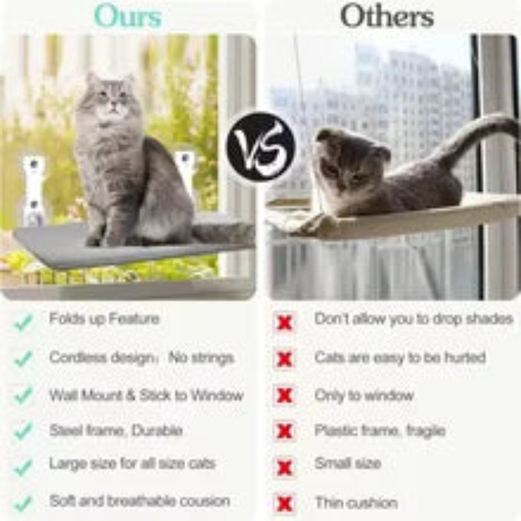 Katten Raamhangbed — Geef Jouw Kat Een Eigen Plekje bij het Raam